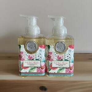 Pack of 2 Michel Design Works Wild Berry Blossom Foaming Hand Soaps 17.8 oz.